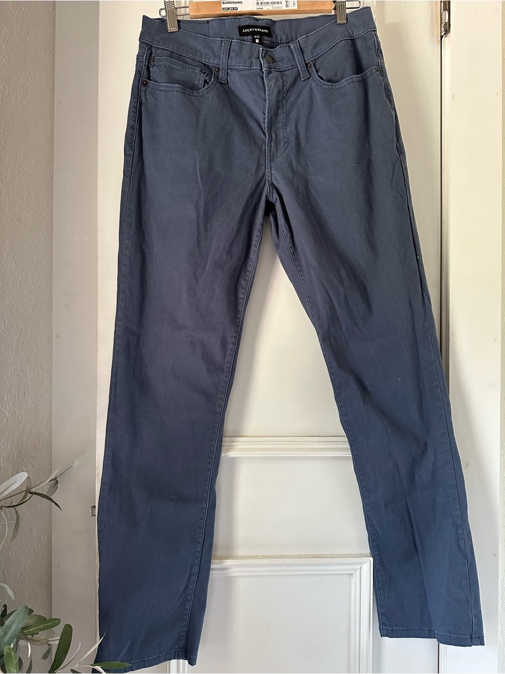 Lucky Brand Men's Straight Jeans in Slate Navy